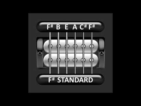 Perfect Guitar Tuner (F# Standard = F# B E A C# F# - Full Step Up)