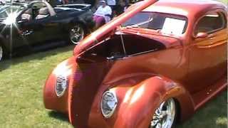 preview picture of video 'Union Grove Lion's Club Annual Chicken BBQ and Car Show - 1937 Ford Coupe Custom - 6-3-12'