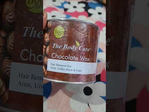 The body care Chocolate Wax || unboxing✨  #wax #chocolatewax   #ytshorts #ytstudio #ashortaday
