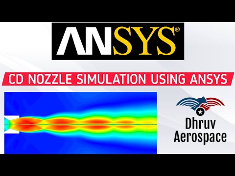 ANSYS fluent : Rocket engine Nozzle | ANSYS tutorial | Mach 2 | Detailed &Accurate | Dhruv Aerospace