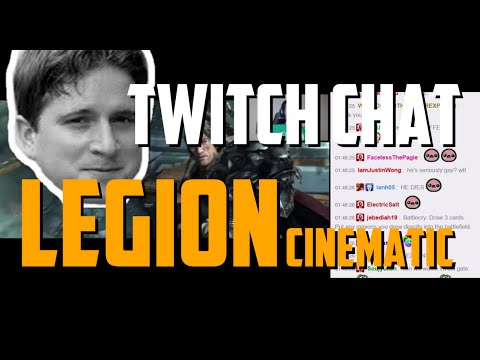 TWITCH CHAT watches WoW LEGION CINEMATIC ft. Kripp