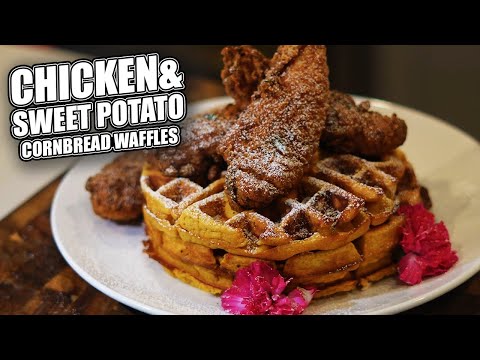 The Ultimate Chicken and Waffles Recipe with a Twist!