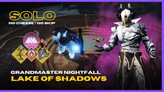 Nezarec Sin Prismatic Warlock - Solo GM "Lake of Shadows" - No Cheese / No Skip - Destiny 2