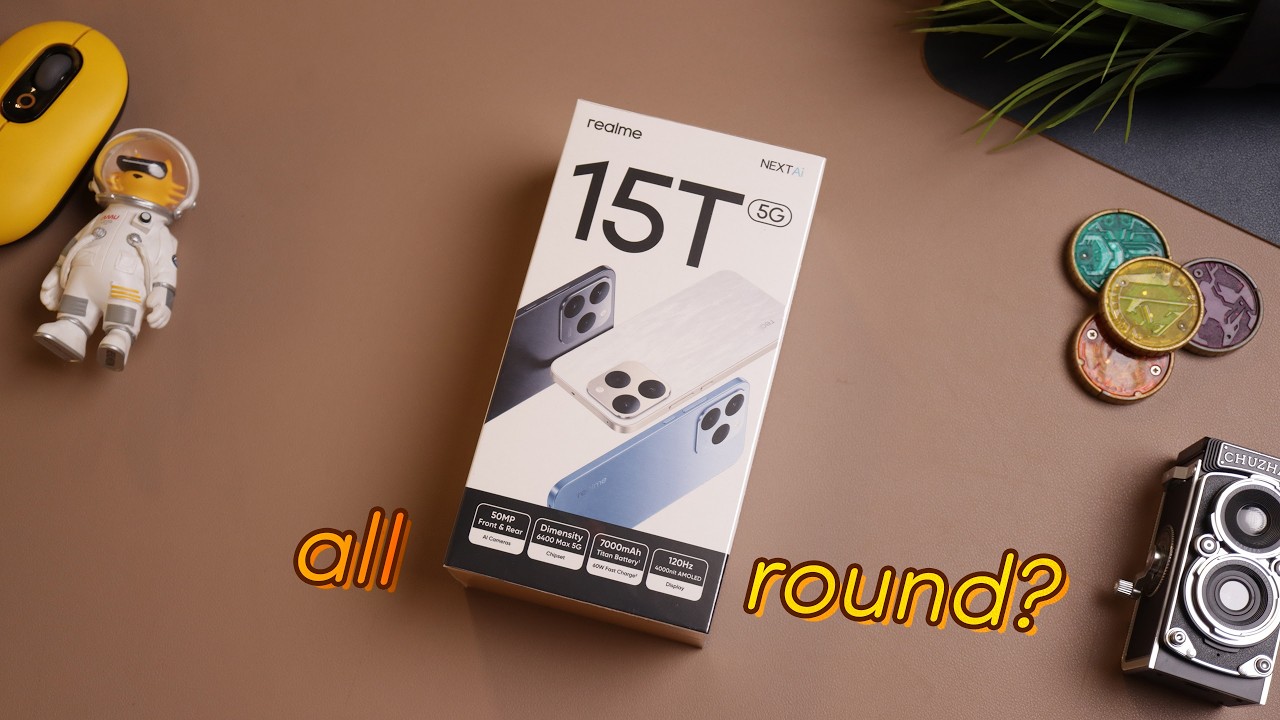 Unboxing realme 15T 5G Flowing Silver - RESMI