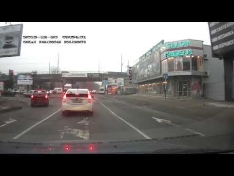 Пример записи видеорегистратора  FULL HD с GPS Atmix RecAll DCR500 #1