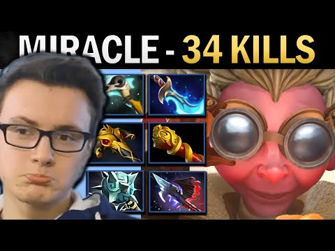 Snapfire Miracle with 34 Kills and Gleipnir - Dota 2 Ringmaster