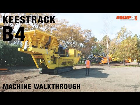 Keestrack B4 Jaw Crusher Walkthrough With Bert Hart