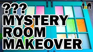 Mystery Room Makeover + We Build a Greenhouse! - M