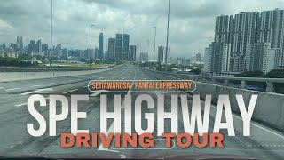 Driving on the newly opened SPE Highway in Kuala Lumpur (x2 Speed) | Setiawangsa - Pantai Expressway