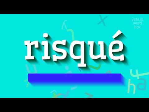 RISQU? - HOW TO PRONOUNCE IT? #risqu?