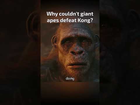 Why couldn't Scar King and the other giant apes defeat Kong? #kingkong