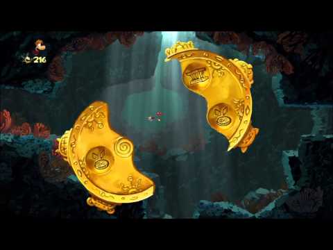 Rayman Origins (1080i HD) Walkthrough Part 86 - Murray of the Deep - Electoons & Lum Medal