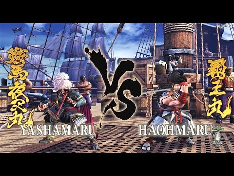 LEVEL 5 Yashamaru Kurama VS Haohmaru - Samurai Shodown 2019 BATTLE TUTORIAL
