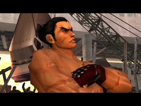 [PSP] Tekken 5: Dark Resurrection (2006) - Quick Battle - All Characters - OWNAGE by CPU