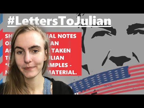 #Assange hat mir geantwortet ! (Brief an Julian Assange Part 3) - #FreeAssange