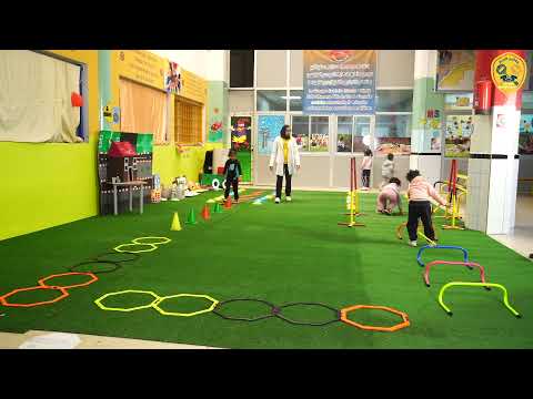 Jeu De Psychomotricité : parcours bouger les membres