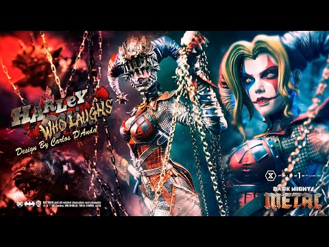Prime 1 Studio HARLEY QUINN WHO LAUGHS DESIGN BY CARLOS D’ANDA (DARK NIGHTS: METAL (COMICS))