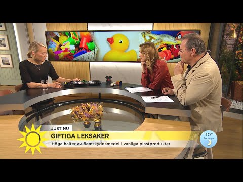 Plastlarm: "Speciellt barn ska inte ha det här i sin närhet" - Nyhetsmorgon (TV4)