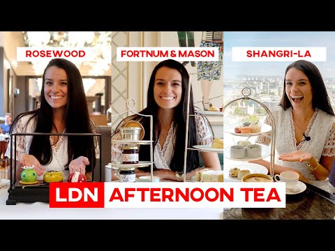 Comparing the Top 3 Afternoon Teas in London | AD ☕️