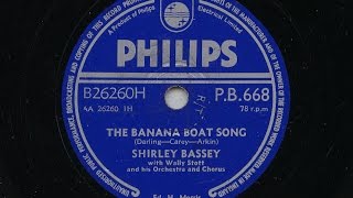 Shirley Bassey 'The Banana Boat Song' 78 rpm