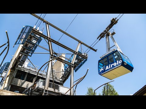 Pesciüm-Sasso della Boggia - Letzte gebaute VonRoll Pendelbahn der Welt!