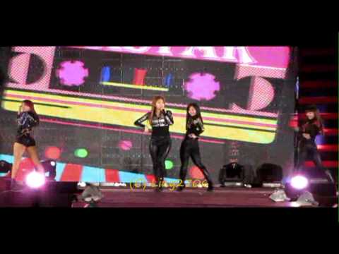 Sistar - Push Push. (MBC Korean Music Wave 2011) Bangkok