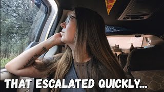 Peaceful Forest Camping...Until a Hailstorm Hit 😳 | An Unexpected Day Inside My Minivan Camper