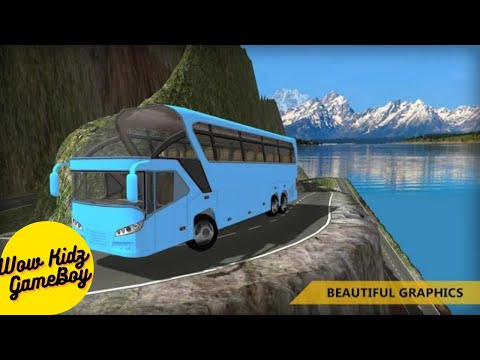 Offroad Bus Hill Climbing Simulator - Coach Mountain Driver 3D - Android GamePlay
