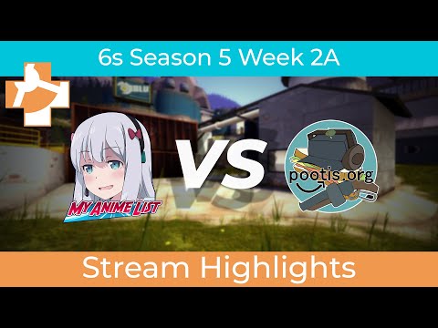 RGL 6s S5 W2A:  MyAnimeList After Dark vs Pootis.org | Stream Highlights | Feb 10, 2021