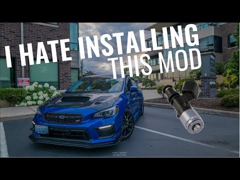 THE STI NEEDED THIS! MORE PERFORMANCE MODS | INJECTOR DYNAMICS 1000CC INJECTORS | COBB FUEL PRESSURE
