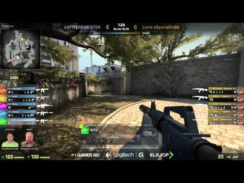 18:00 Nordic Warthogs vs Lions EK SplættaLogitech Counter-Strike: GO Series - 1 divisjon ,  - 1 / 2