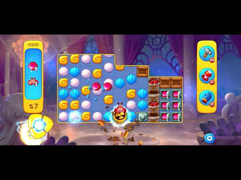 Fishdom level 12039 no boosters フィッシュダム ノーマル