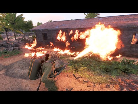 US Army BR3 Gameplay - Gavutu - Pacific War | Enlisted