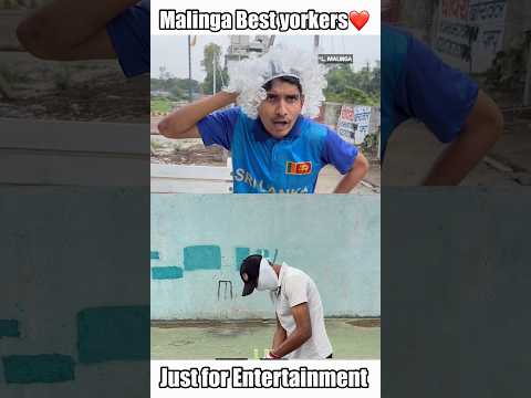 Malinga Yorker vs Ms Dhoni & Ab devilliers💀 #cricket #trending