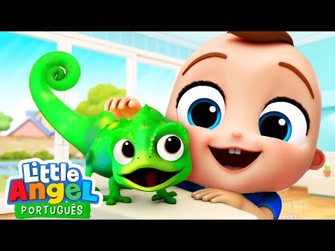 NOVO! O Meu Bichinho é o Camaleão Joãozinho! | Little Angel Brasil | Músicas Infantis em Português