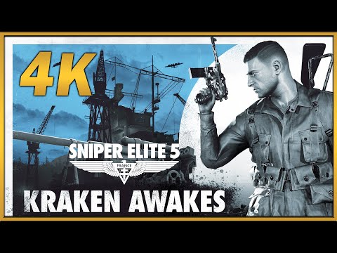 Sniper Elite 5 (PC) - DLC - Kraken Awakes  - 4K - Gameplay Walkthrough (100% Collectibles)