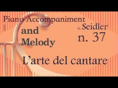 Seidler n.37 - Piano and Melody