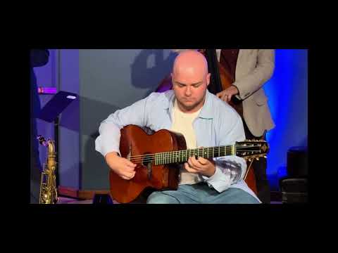 Henry Acker solos over Swing Gitan at the Regatta Bar.