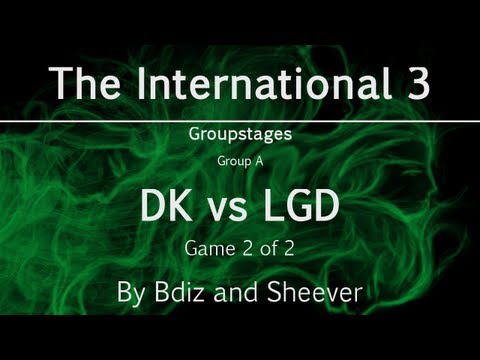 Dota 2 - The International 3 -- DK vs LGD, game 2 - Group A