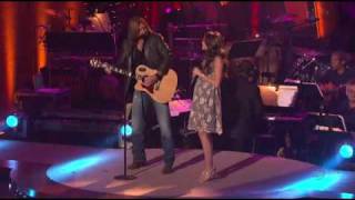 Billy Ray Cyrus &amp; Miley Cyrus -  Get ready, get set, don&#39;t go (Live)