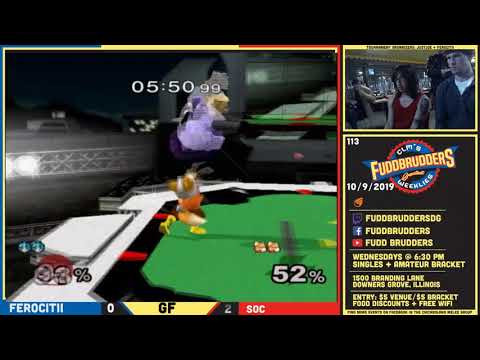 SSBM Soc vs Ferocitii FuddBrudders 113