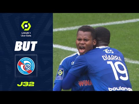 But Habib DIALLO (37' - RCSA) STADE DE REIMS - RC STRASBOURG ALSACE (0-2) 22/23