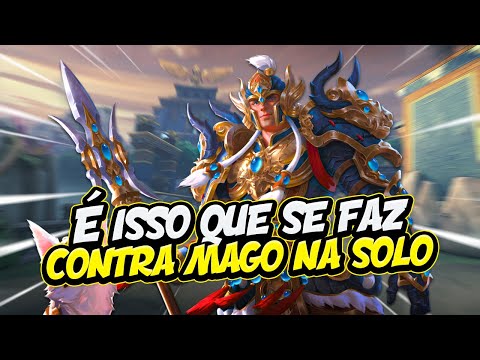 THIS IS HOW YOU TREAT MAGUINHO IN SOLO! - ⚡ Smite BR Conquista