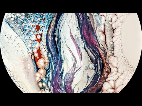 (103) 'Corallo' ~ Acrylic Cloud Pearl Pour