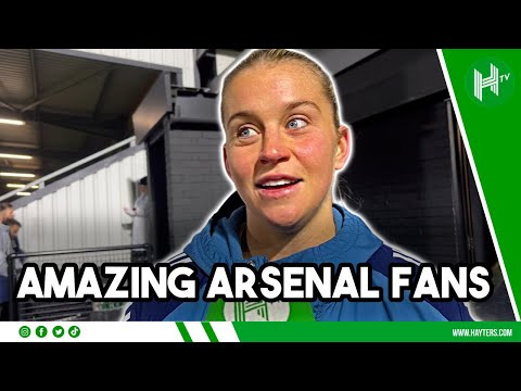 LOVE playing with Beth Mead and Chloe Kelly | Alessia Russo | Arsenal 2-1 Real Madrid