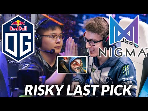 OG vs NIGMA - MIDONE Meepo - Risky Last Pick Game 1