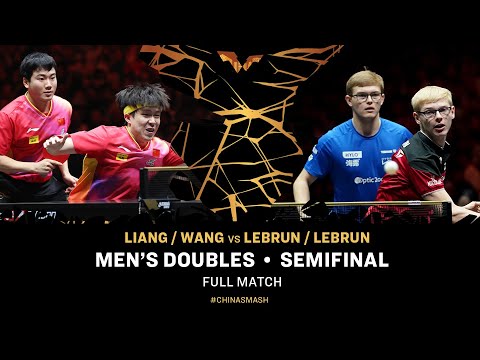 FULL MATCH | Liang/Wang vs Lebrun/Lebrun | MD SF | #ChinaSmash 2024