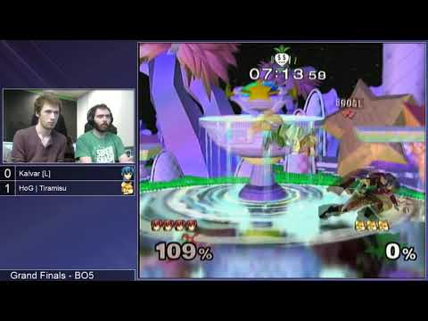 SG 19.5 SSBM - Kalvar [L] (Marth) vs. HoG | Tiramisu (Fox) - Melee GF