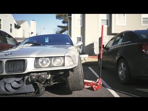 How To Get More Front Camber For BMW E36 (CHEAP AND EASY)