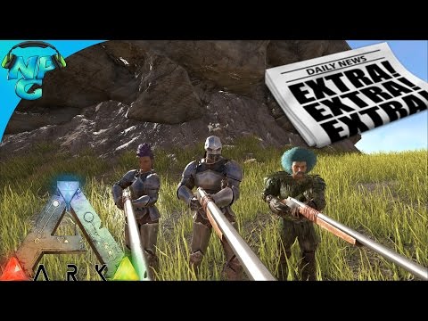 S4E37 EXTRA EXTRA READ ALL ABOUT IT - ARK Times News Paper Event! ARK: Survival Evolved PVP Season